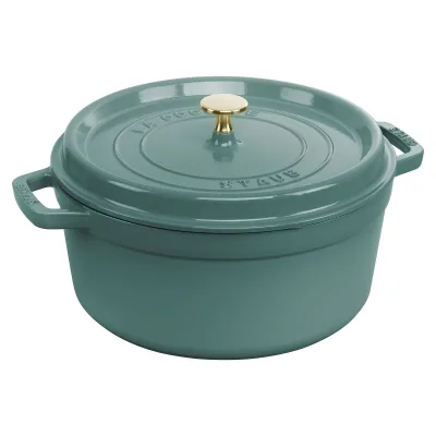 Staub Støbejernsgryde 26 cm, eukalyptus