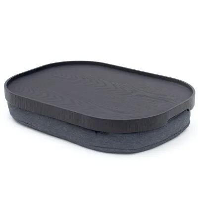 Bosign Curveline Knæbrik 47x34cm, sort/grå