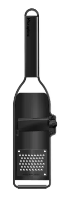 Microplane Black Sheep Rivejern 2in1 - Trøffeljern (Sort Stål)