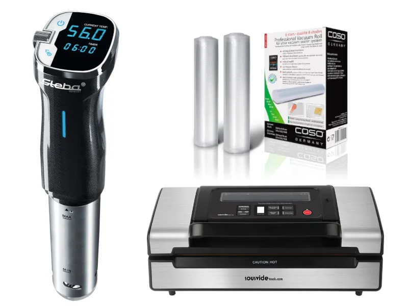 Steba SV50 Sous Vide Stav + VS520P Vakuumpakker