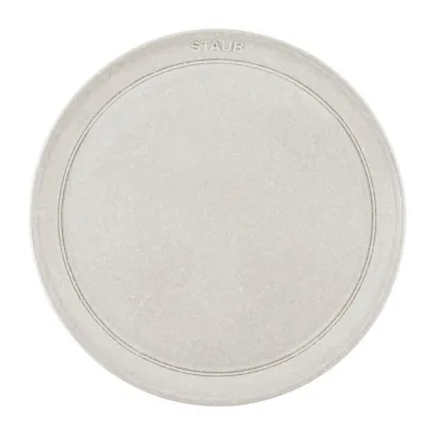 Staub Dining Line middagstallerken 26 cm, white truffle