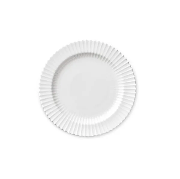 Lyngby Tallerken - Ø20cm. hvid