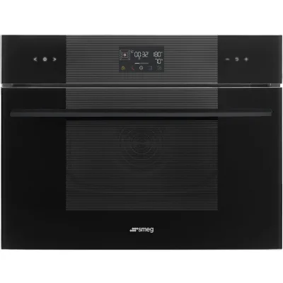 Smeg SO4102S3B3 Linea kombi-dampovn 41 liter, sort