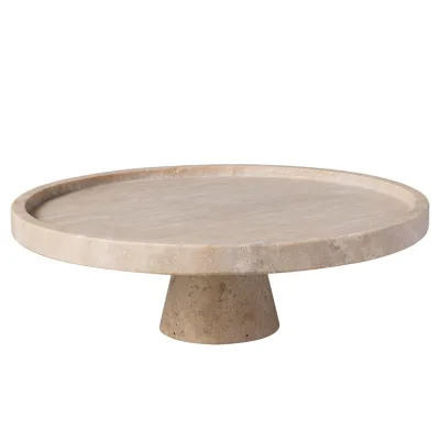 Villeroy & Boch Manufacture Travertine Serveringsfad på fod