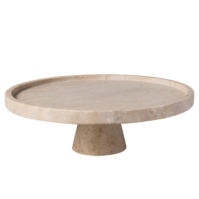 Villeroy & Boch Manufacture Travertine Serveringsfad på fod