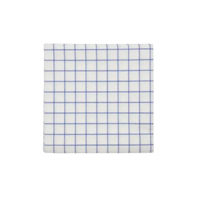 Check servietter (20x20 cm) - Blå