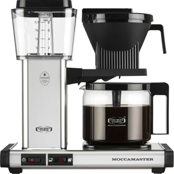 Moccamaster Optio Kaffemaskine - 53613 Polished silver