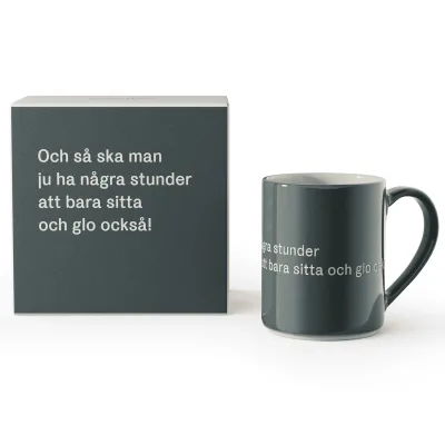 Design house stockholm Astrid Lindgren krus 35 cl, och så ska man ju ha några stunder