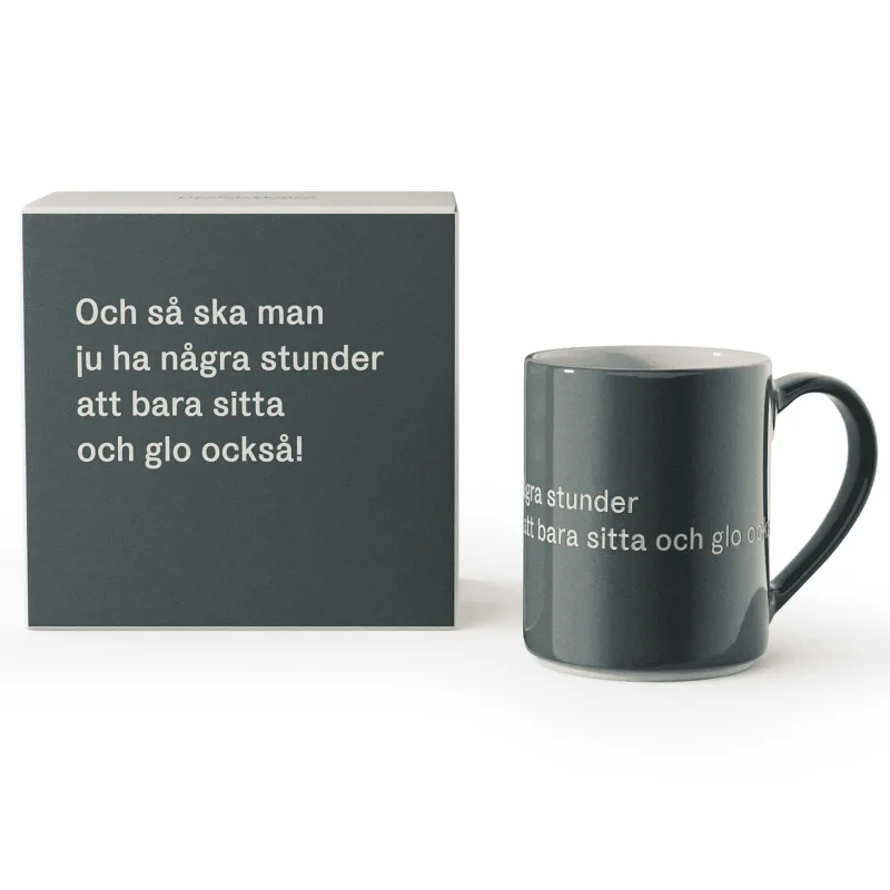 Design house stockholm Astrid Lindgren krus 35 cl, och så ska man ju ha några stunder