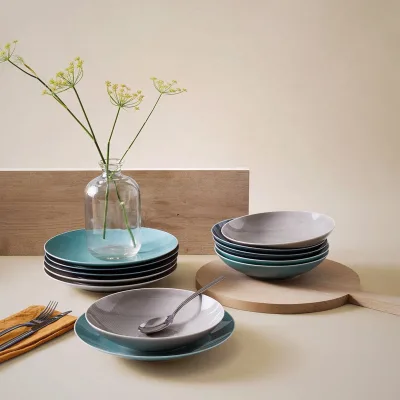 Rosenthal Thomas Loft dyb tallerken 24 cm, moon grey