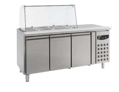 CombiSteel koldjomfru - 465L - 3 skabe
