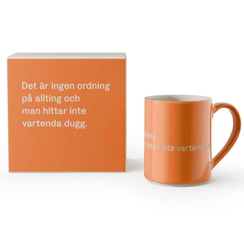 Design house stockholm Astrid Lindgren krus 35 cl, det är ingen ordning