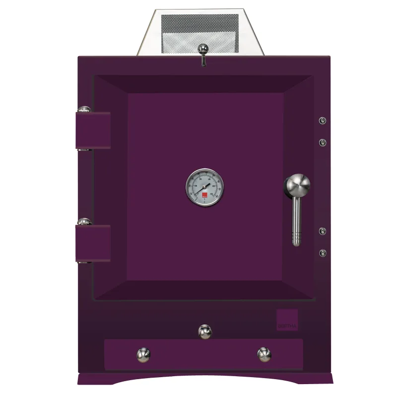 Bertha ovens Bertha Original Table Top trækulsovn, aubergine