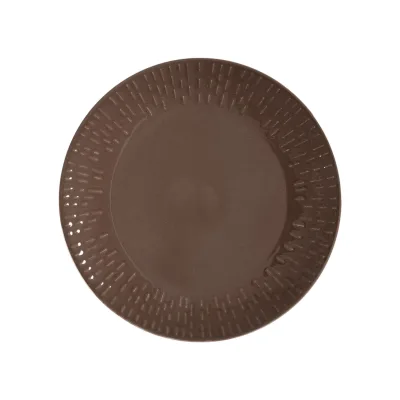 Aida Confetti asiet 21 cm, chocolate