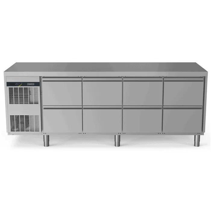 Zanussi kølebord 590L - 8x½ skuffer