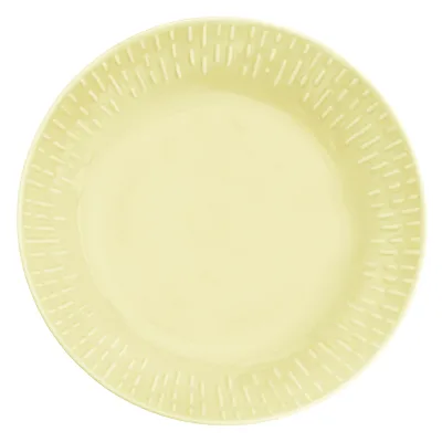 Aida Confetti pastatallerken 23 cm, lemon