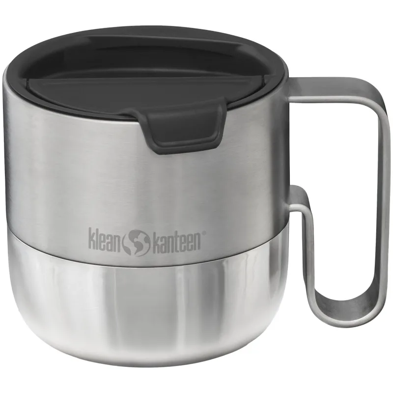 Klean kanteen Rise Krus 414 ml, børstet rustfrit stål