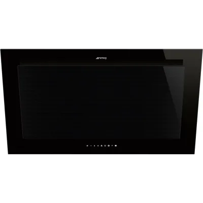 Smeg KV194B3 væghængt emhætte 90 cm, sort