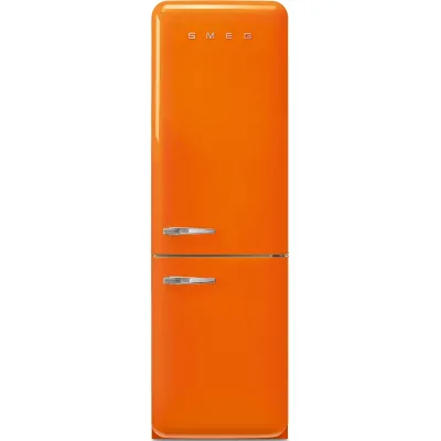 Smeg FAB32ROR6 Køleskab/Fryser 197cm Højrehængt Orange