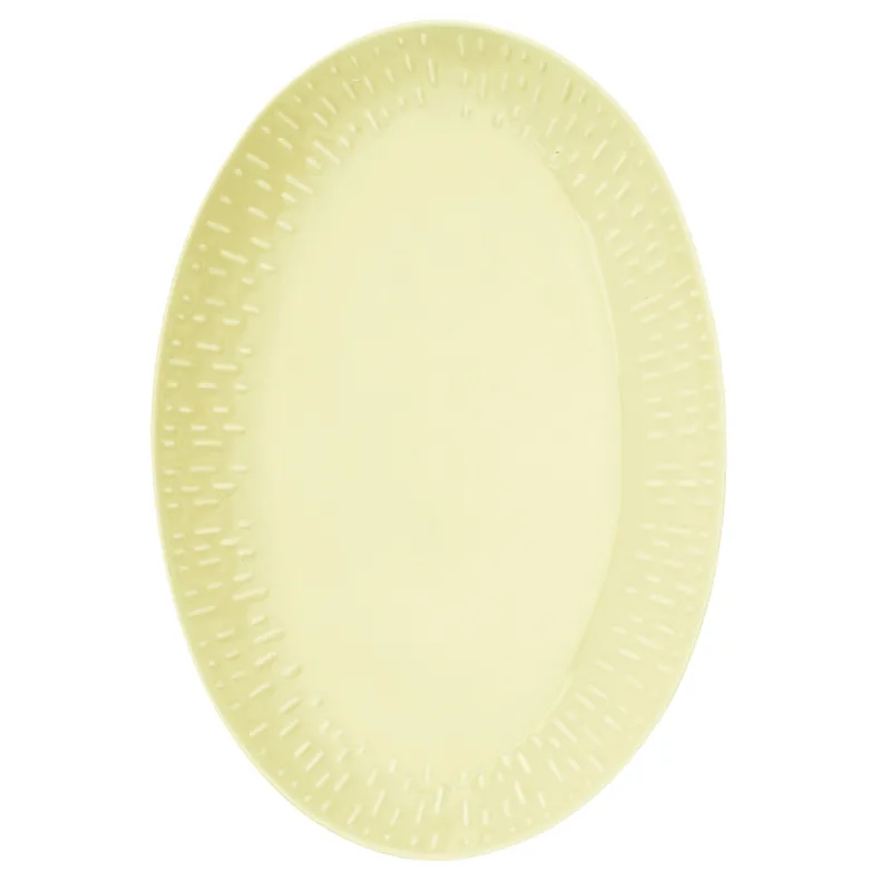 Aida Confetti fad 36 × 25,5 cm, lemon