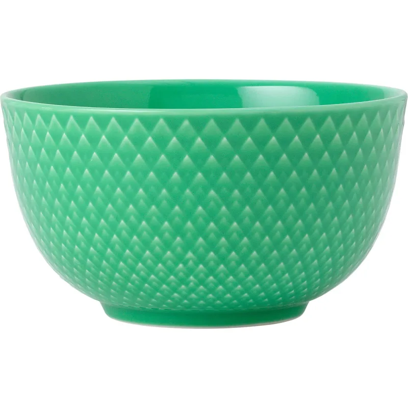 Lyngby porcelæn Rhombe Color Skål 11 cm Grøn