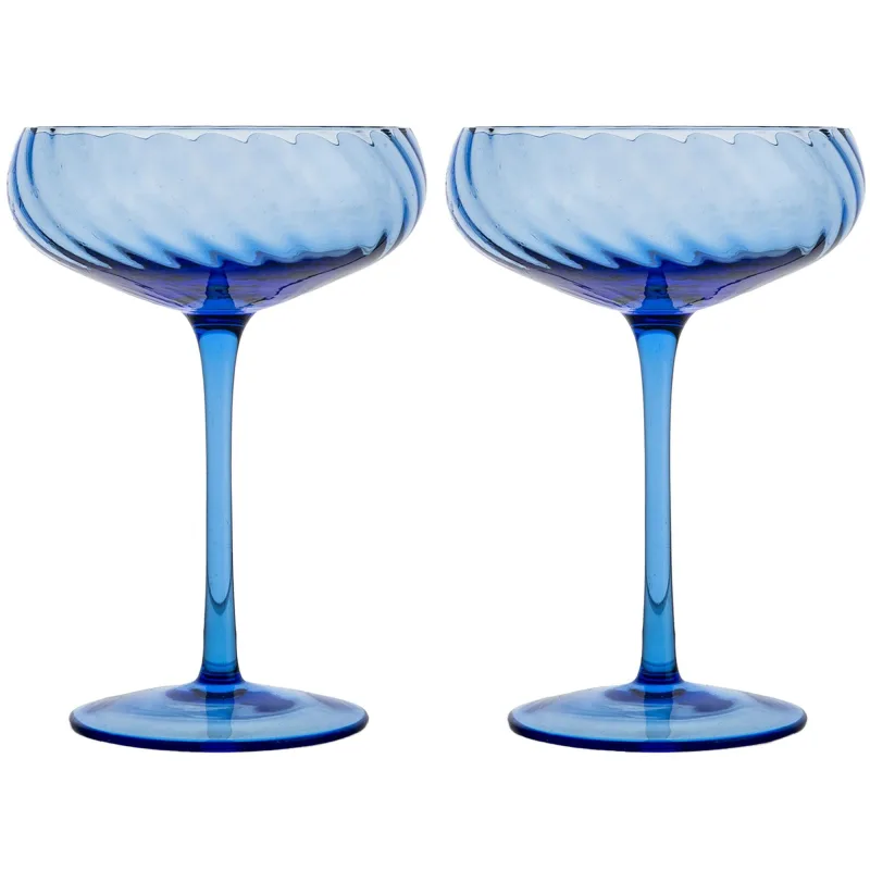 Byon Opacitet Champagneglas, 2-pak