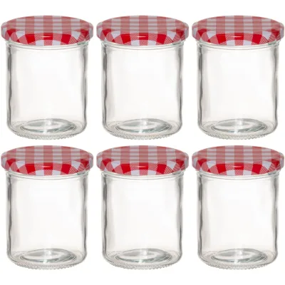 Marjukka Syltetøjsglas 165 ml 6-pak