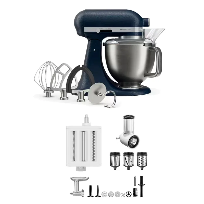 Kitchenaid Artisan Plus køkkenmaskine med tilbehørspakke 47 liter, wild blueberry