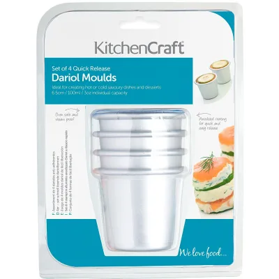 Kitchencraft Forme 4 stk.