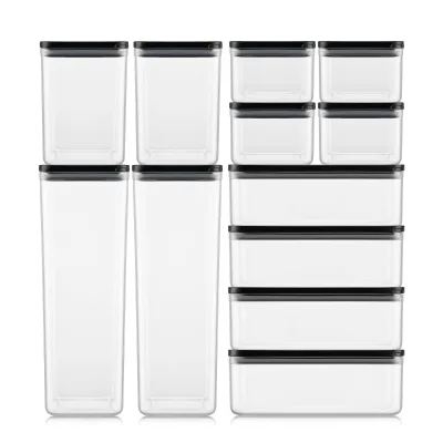 Bodum Canteen opbevaringsbeholdere 12 dele, sort