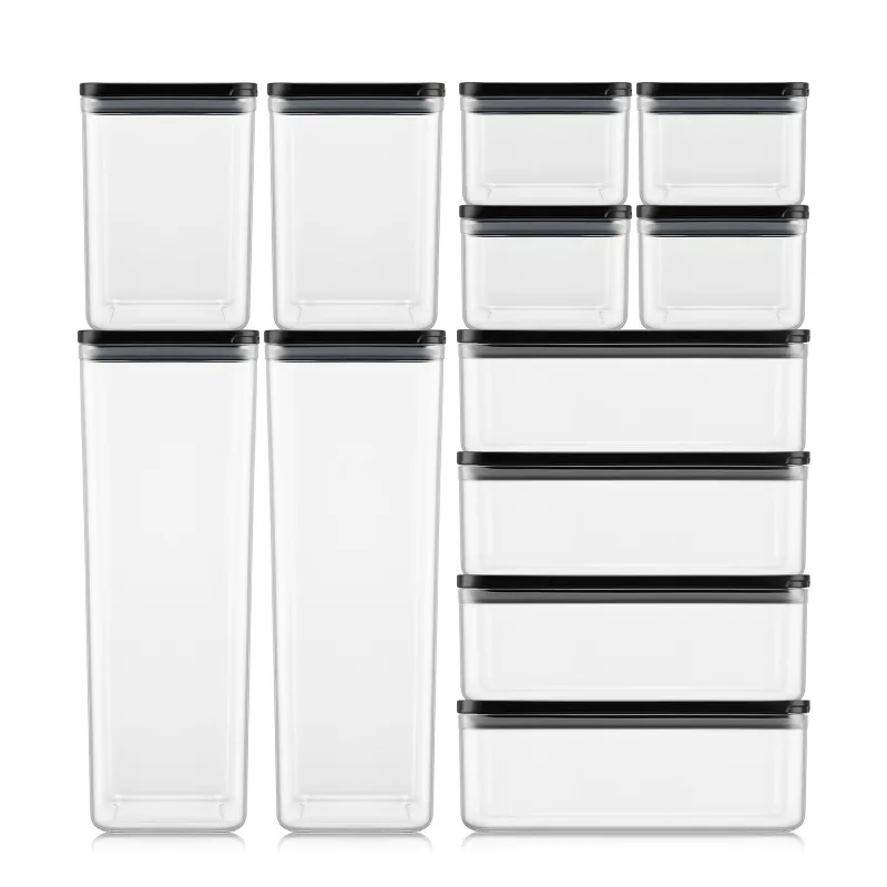 Bodum Canteen opbevaringsbeholdere 12 dele, sort
