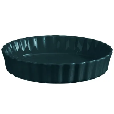 Emile henry Tærteform 28 cm, petrol