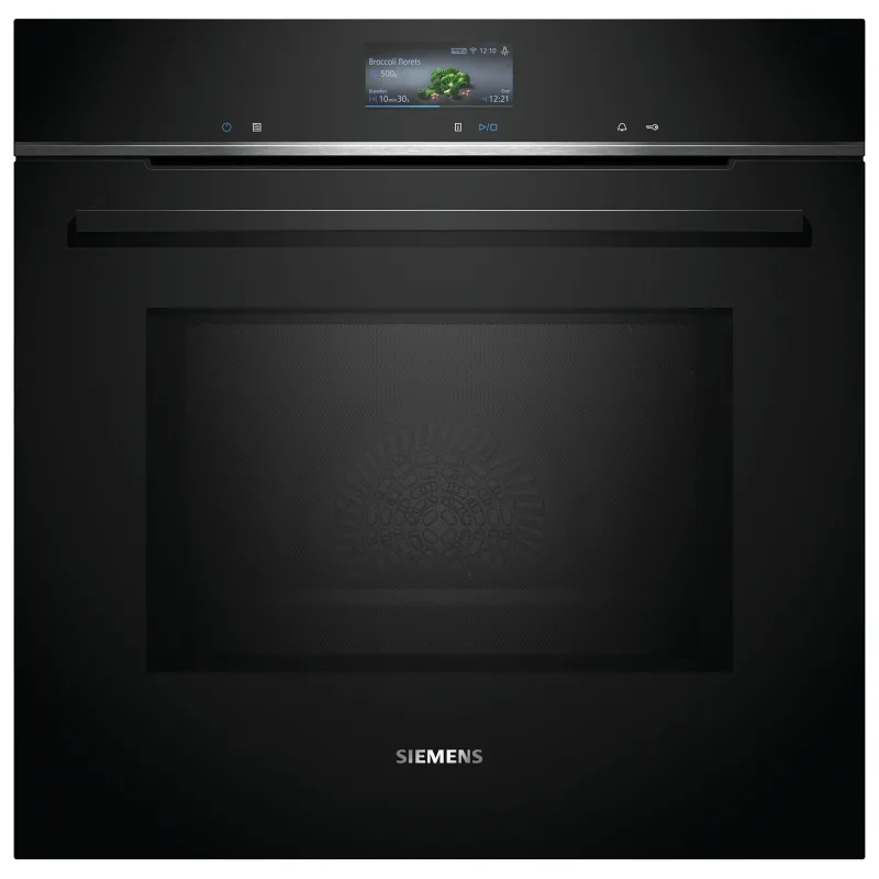Siemens HM736G1B1 iQ700 indbygningsovn med mikroovn, sort