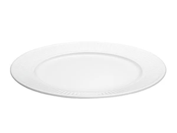 Pillivuyt Plissé Tallerken Flad - Ø28 cm.