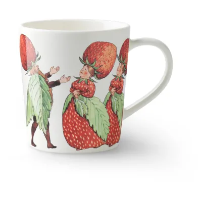 Design house stockholm Elsa Beskow, The Strawberry Family Krus