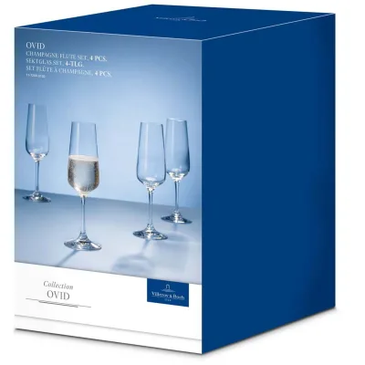 Villeroy & boch Ovid champagneglas, 4-pak