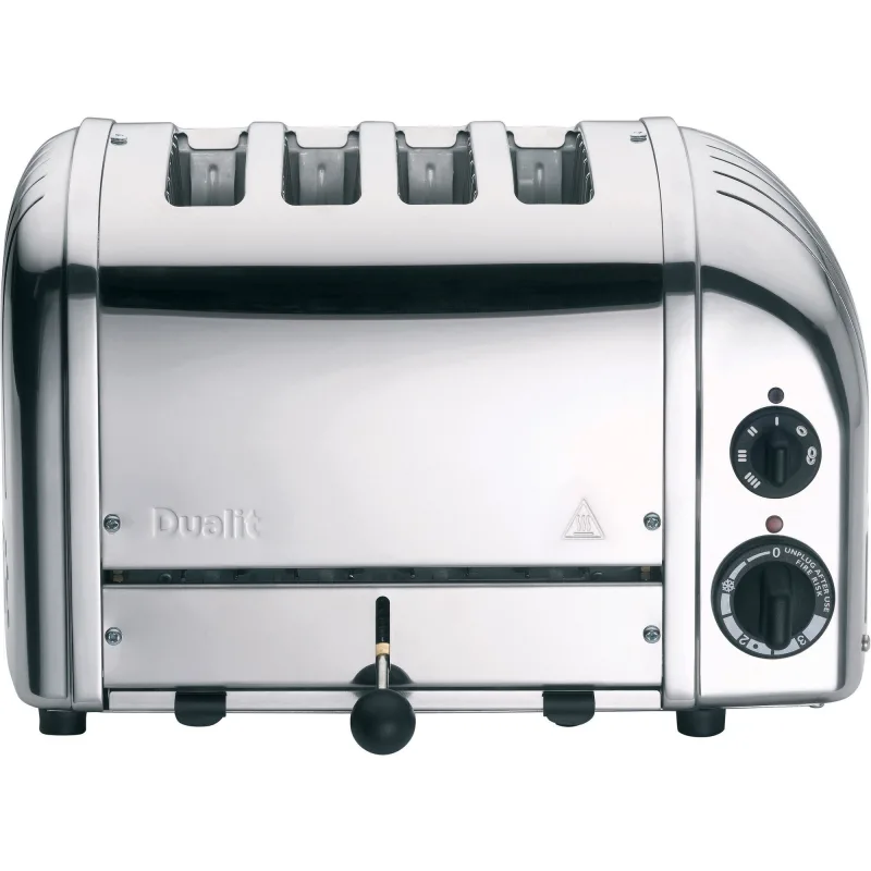 Dualit Newgen 4 slice toaster, krom