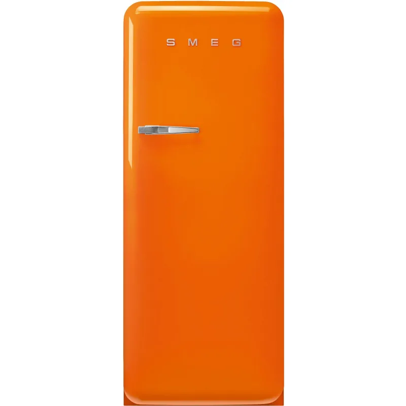 Smeg FAB28ROR6 Køleskab med Fryser 153 cm Højrehængt Orange