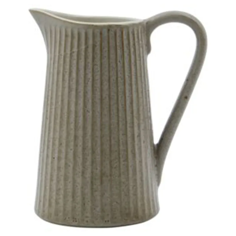 House doctor Pleat kande 13 cm, grå/brun