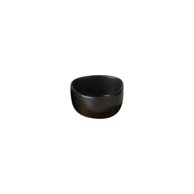 Raw Organic skål - Titanium Black