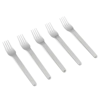 Hay Sunday gaffel, 5-pak, rostfritt stål