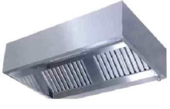 900mm emhætte i rustfri stål - Dim.: B 1600 x T 900 x H 450 mm