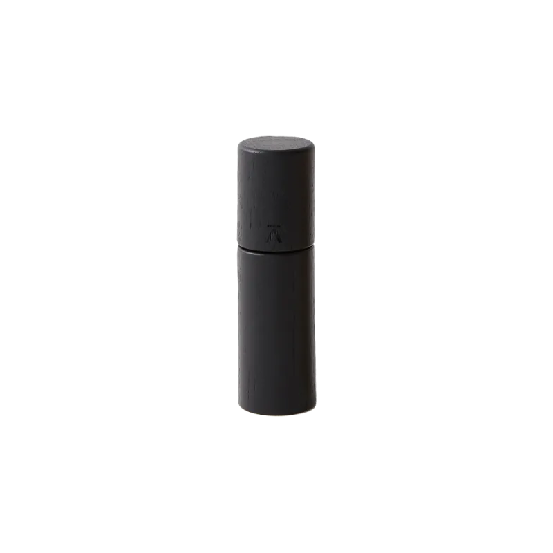 Salt-/peberkværn i eg 18 cm - Sort