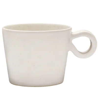 Potteryjo Daria kop 28 cl. 2 stk., cotton white