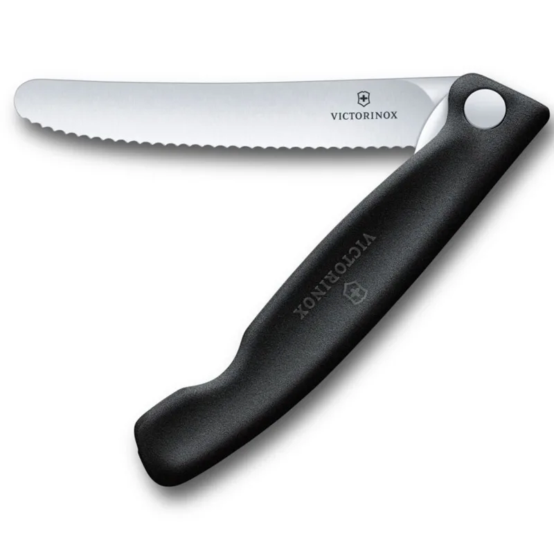 Victorinox Swiss Classic picnic foldekniv, sort