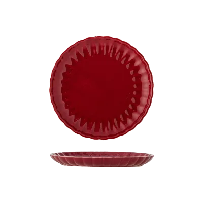Latina tallerken 20 cm - Rød