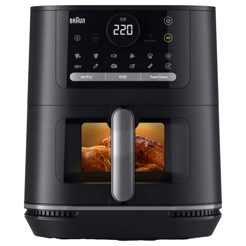 Braun HF5075IBK Airfryer 6 liter, sort