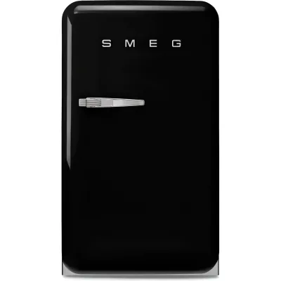 Smeg FAB10HRBL6 køleskab med flaskeopbevaring, sort