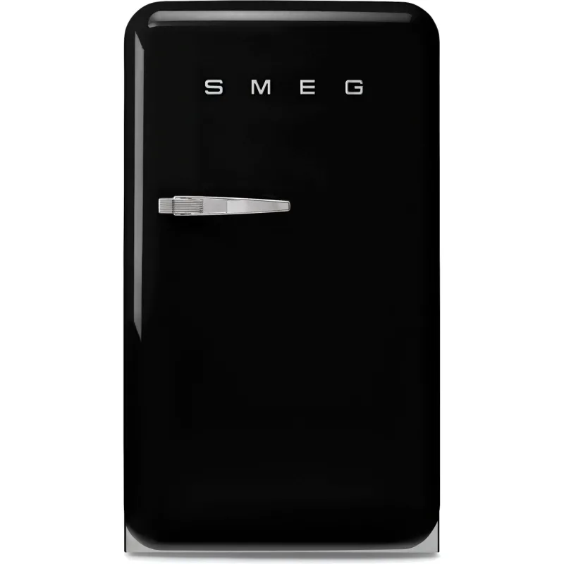 Smeg FAB10HRBL6 køleskab med flaskeopbevaring, sort