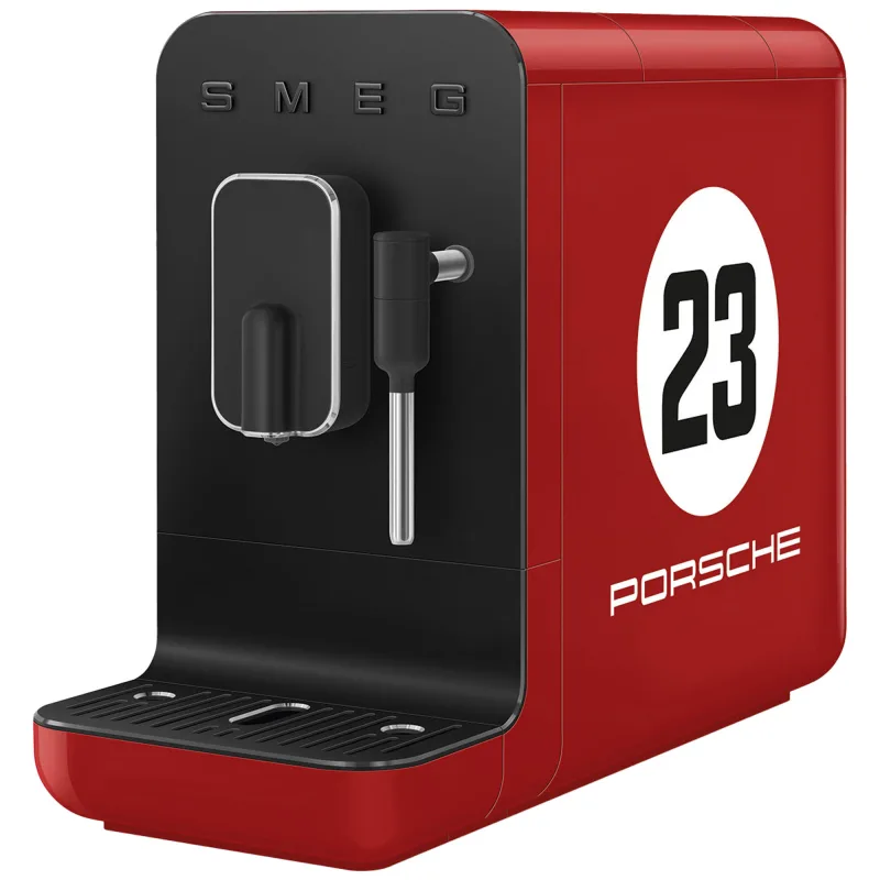 Smeg Porsche Limited Edition kaffemaskine 1,4 liter, Salzburg Red